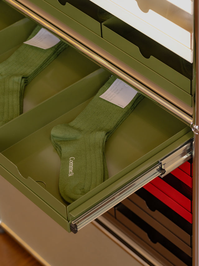 Comme Si x USM The Merino Wide Rib Sock